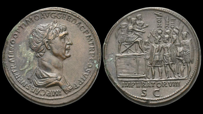 Sesterce de Trajan